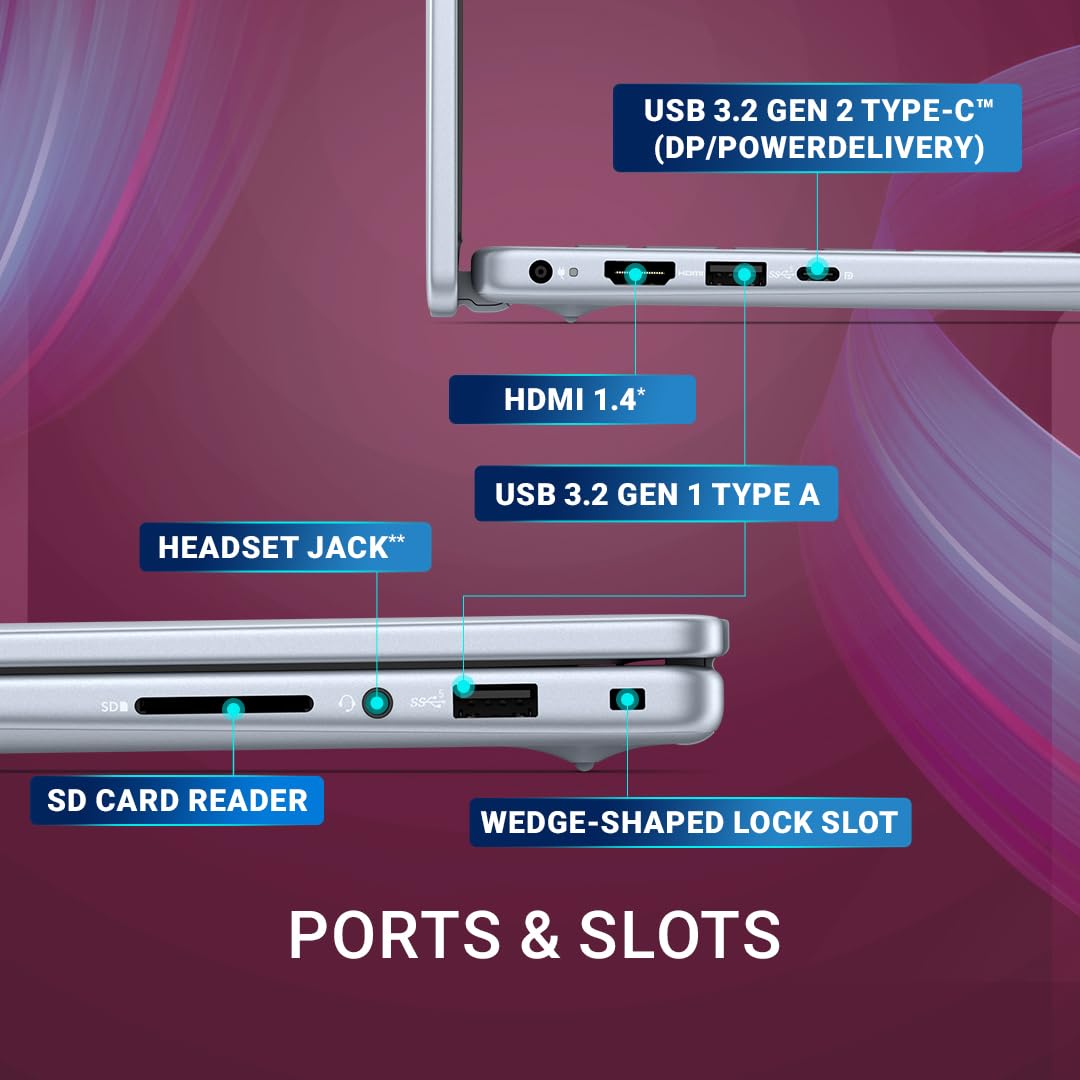 (Refurbished)Dell Inspiron 5440 Laptop, Intel Core i5-1334U Processor, 16GB, 1TB, 14" (35.56cm) FHD
