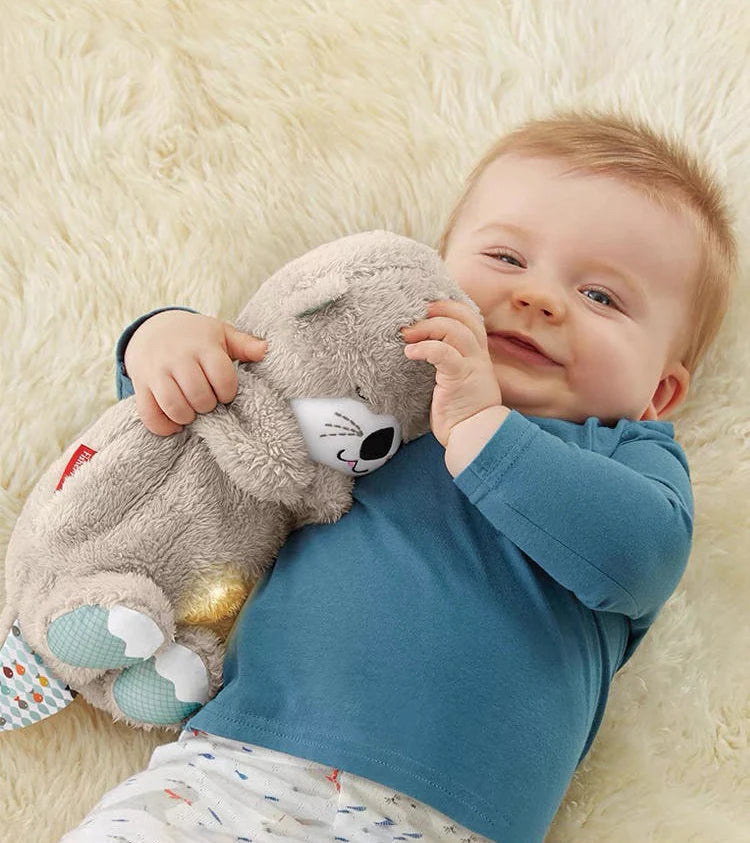 SCโข Breathing Teddy Bear With Sleeping Music Sound