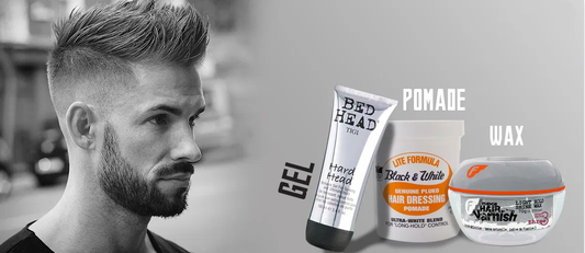 Hair Wax vs. Gel vs. Pomade: What’s the Real Difference?