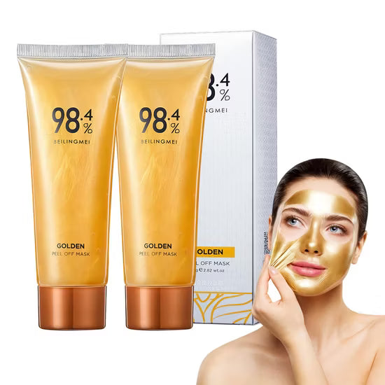 Reveal Glowing Skin with the Luxury of a Gold Peel Mask