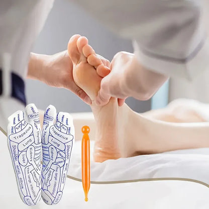 SC™ Foot Reflexology Socks with Massage Stick