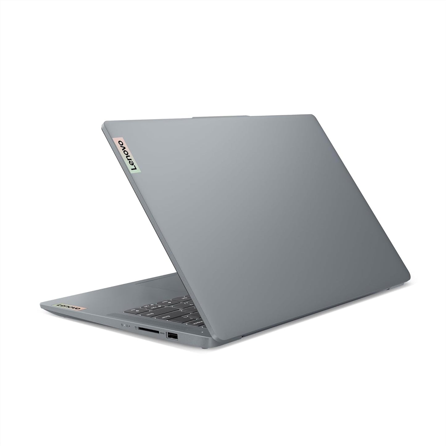 Lenovo IdeaPad Slim 3, Intel Core i5-12450H, 12th Gen, 16GB RAM, 512GB SSD, FHD, 14"/35.5cm, Windows 11, MS Office Home 2024, Grey, 1.37Kg, 83EQ0072IN, Alexa Built-in, 3 mon. Game Pass Laptop