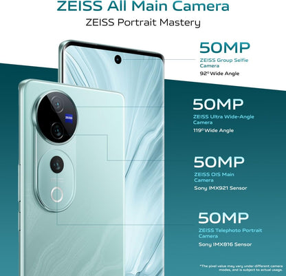 vivo V40 Pro 5G (Blue, 8GB RAM, 256GB Storage) | Mediatek Dimensity 9200+ Processor