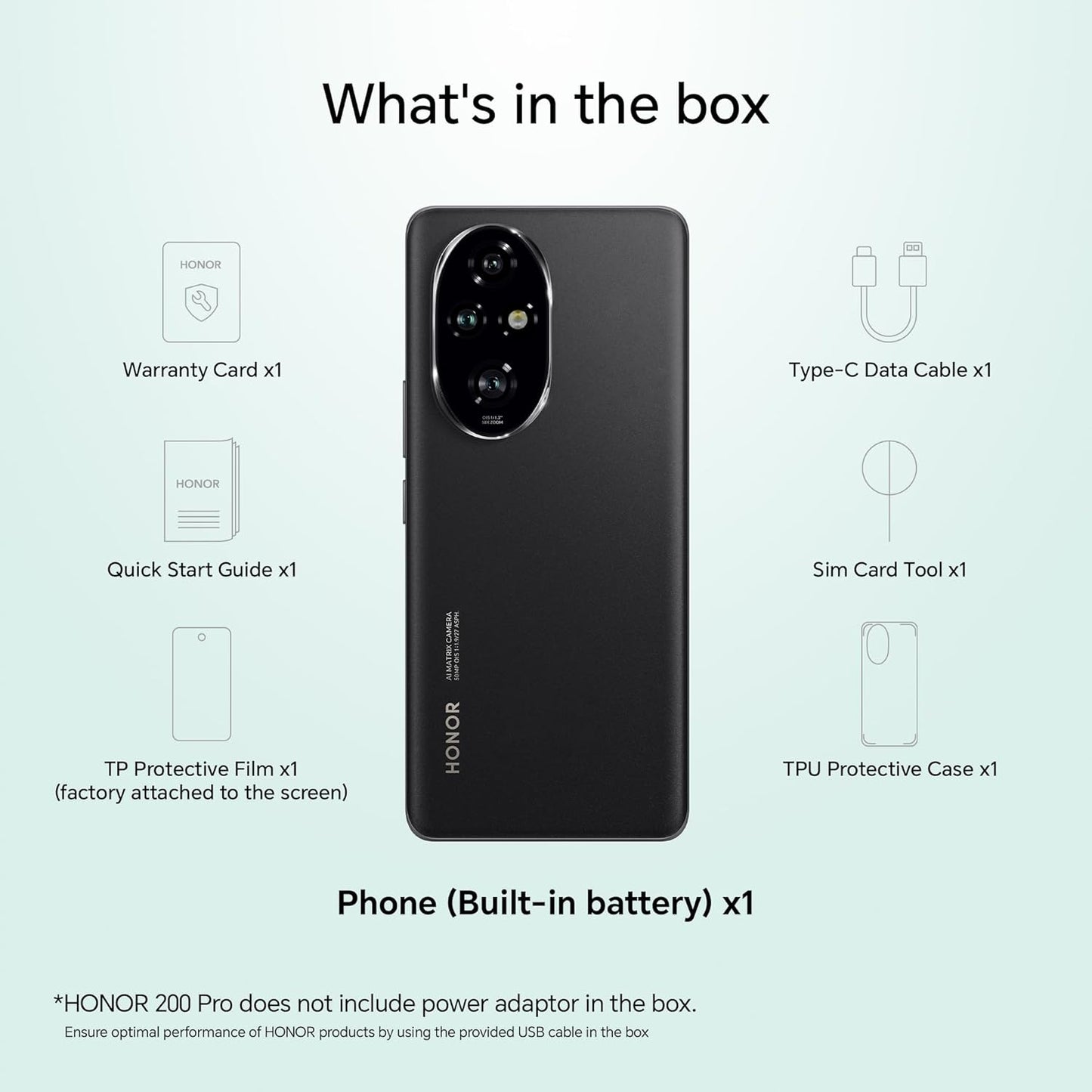 HONOR 200 Pro 5G (Black, 12GB+512GB)