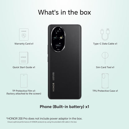 HONOR 200 Pro 5G (Black, 12GB+512GB)
