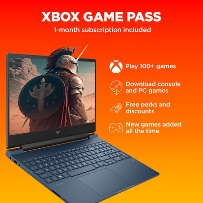 HP Victus Gaming Laptop, AMD Ryzen 5 5600H, AMD 4GB Radeon RX 6500M Graphics