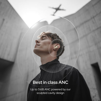 Noise Master Buds 2 with Sound by Bose Truly Wireless Earbuds (2026),51dB Adaptive ANC, Hi-Res LHDC Audio,360° Spatial Audio