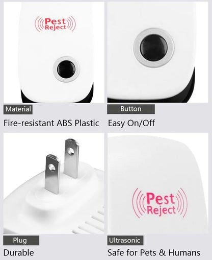 SC™ Ultrasonic Pest Repeller For Mosquito, Cockroaches