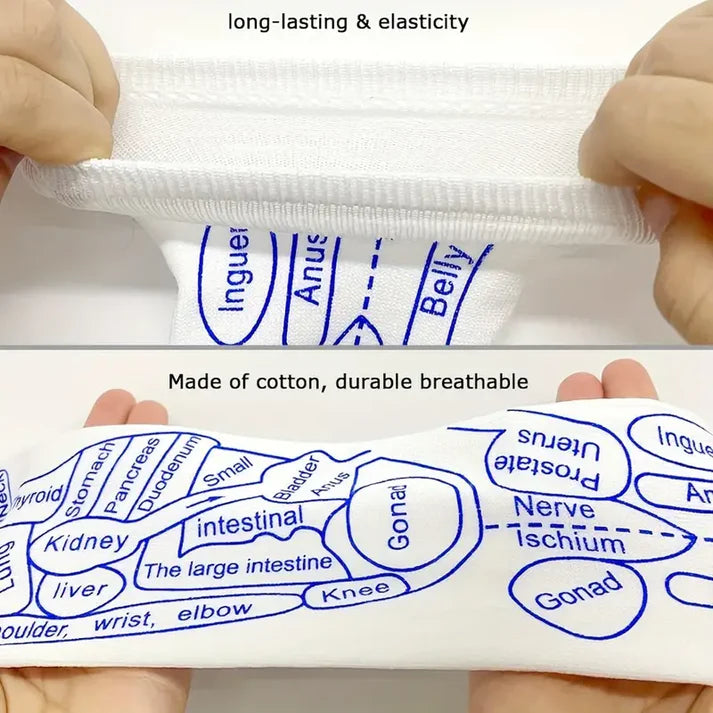 SC™ Foot Reflexology Socks with Massage Stick