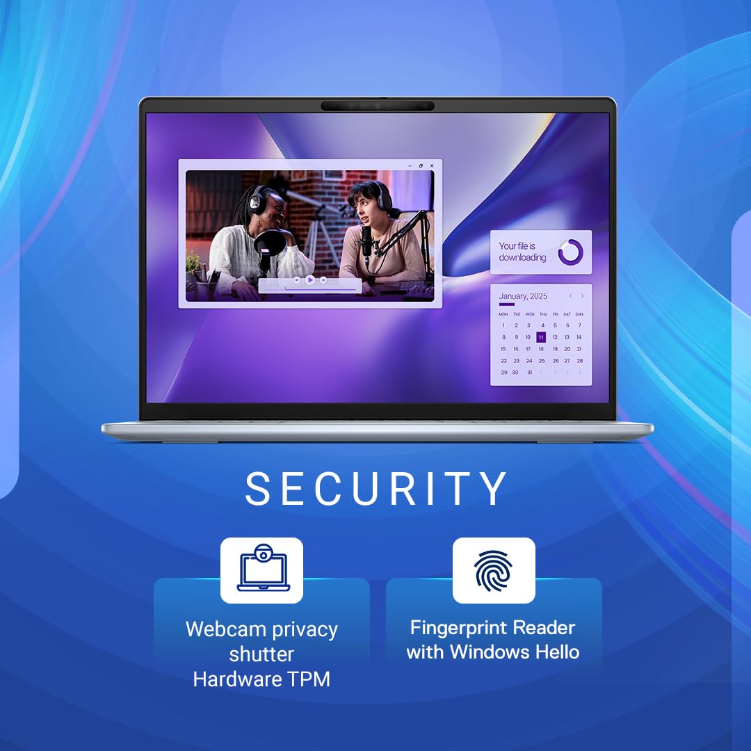 (Refurbished)Dell Inspiron 7441 Plus Laptop, Built-in AI Snapdragon X Plus X1P-64-100 10 Core, 16GB LPDDR5X + 512GB SSD