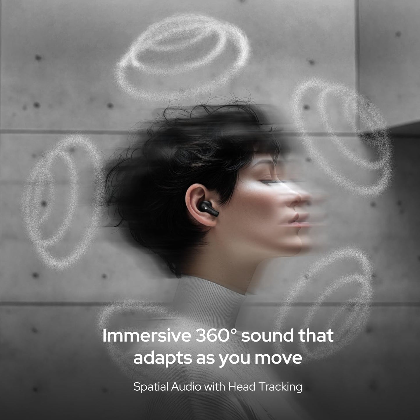 Noise Master Buds 2 with Sound by Bose Truly Wireless Earbuds (2026),51dB Adaptive ANC, Hi-Res LHDC Audio,360° Spatial Audio