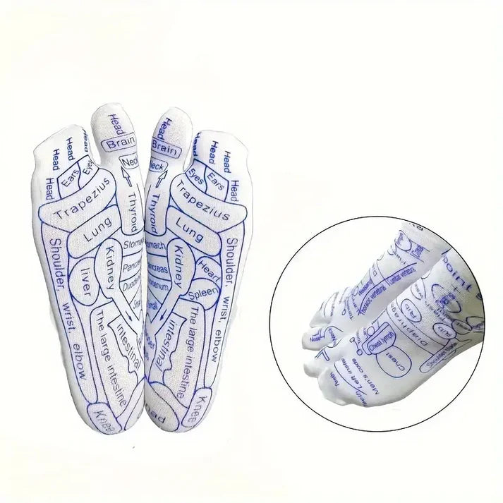 SC™ Foot Reflexology Socks with Massage Stick