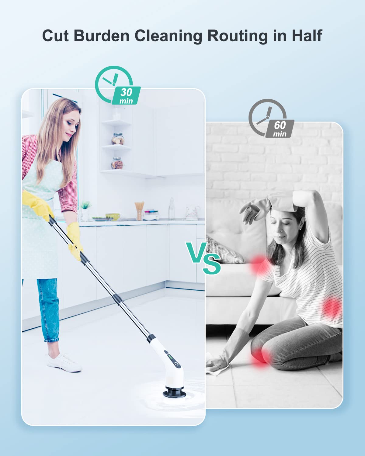 SC™ Spin Scrub Electric Cleaning Machine