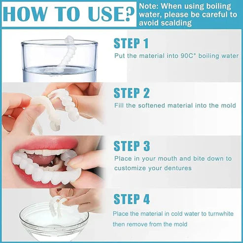 SC™ Smile Fit Flex Teeth Denture