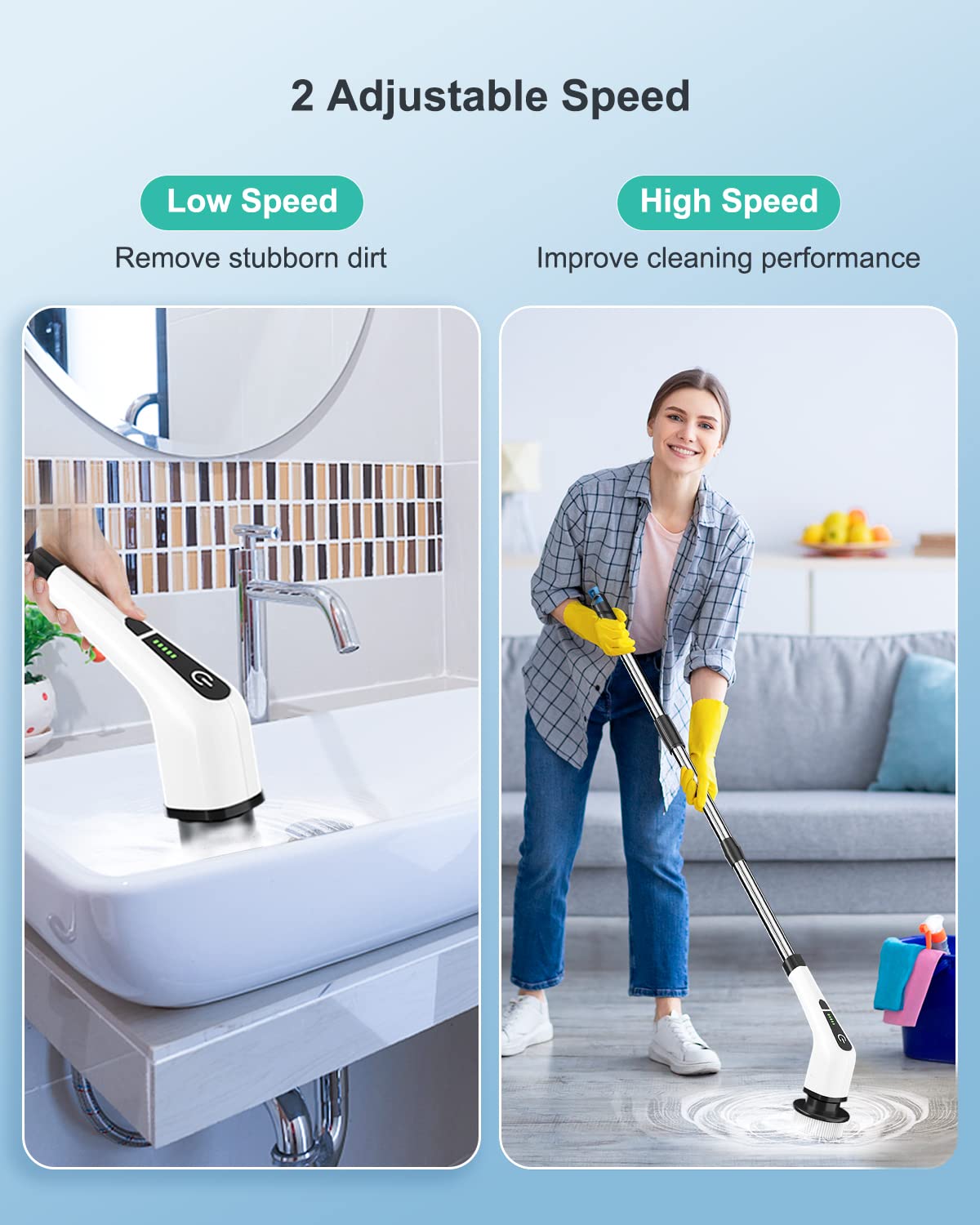 SC™ Spin Scrub Electric Cleaning Machine