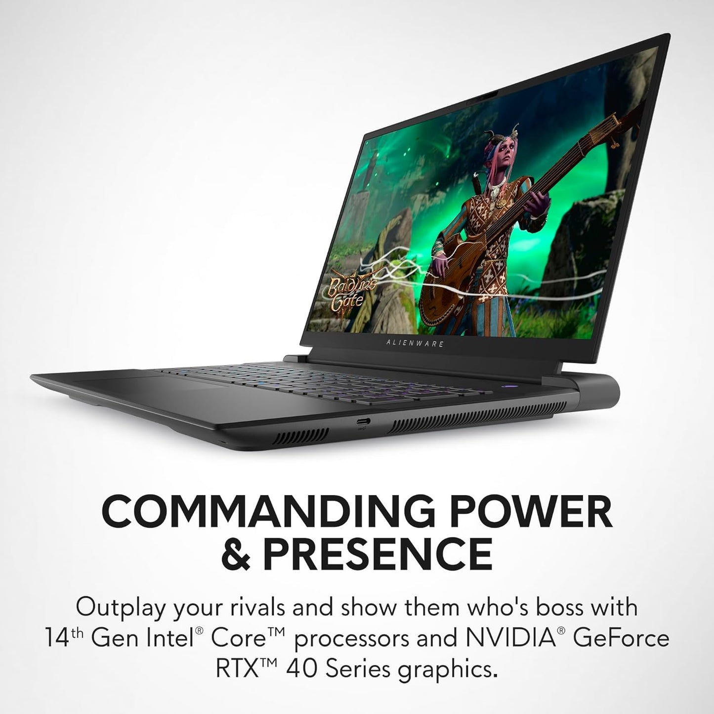 (Refurbished)Dell Alienware M18 R2 Gaming Laptop-18 QHD+ 165Hz 3ms Display, Intel Core 14900HX, 32GB DDR5 RAM, 1TB SSD, NVIDIA GeForce RTX 4080 12 GB GDDR6