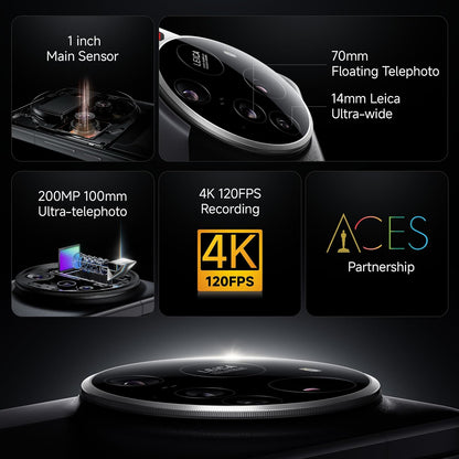 Xiaomi 15 Ultra (Silver Chrome, 16GB/512GB)| 200 MP Leica-Quad Camera | SD 8 Elite | WQHD+ Quad Curve AMOLED | Hyper AI