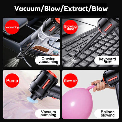 🔥FOR THE 1ST 100 CUSTOMERS ONLY🔥 USB WIRELESS HANDHELD CAR & HOME VACUUM CLEANER