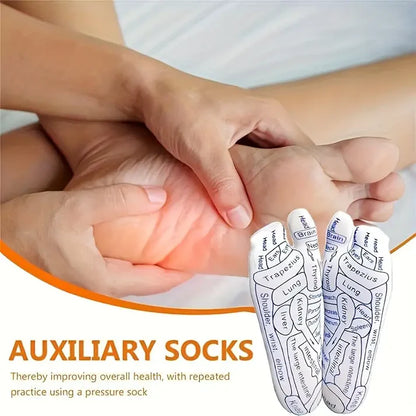 SC™ Foot Reflexology Socks with Massage Stick