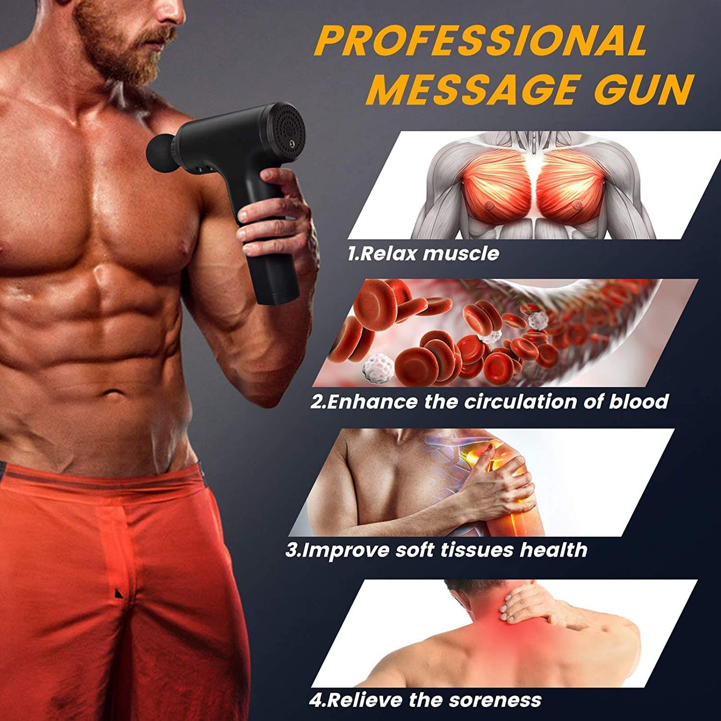 SC™ Deep Tissue Massager Gun