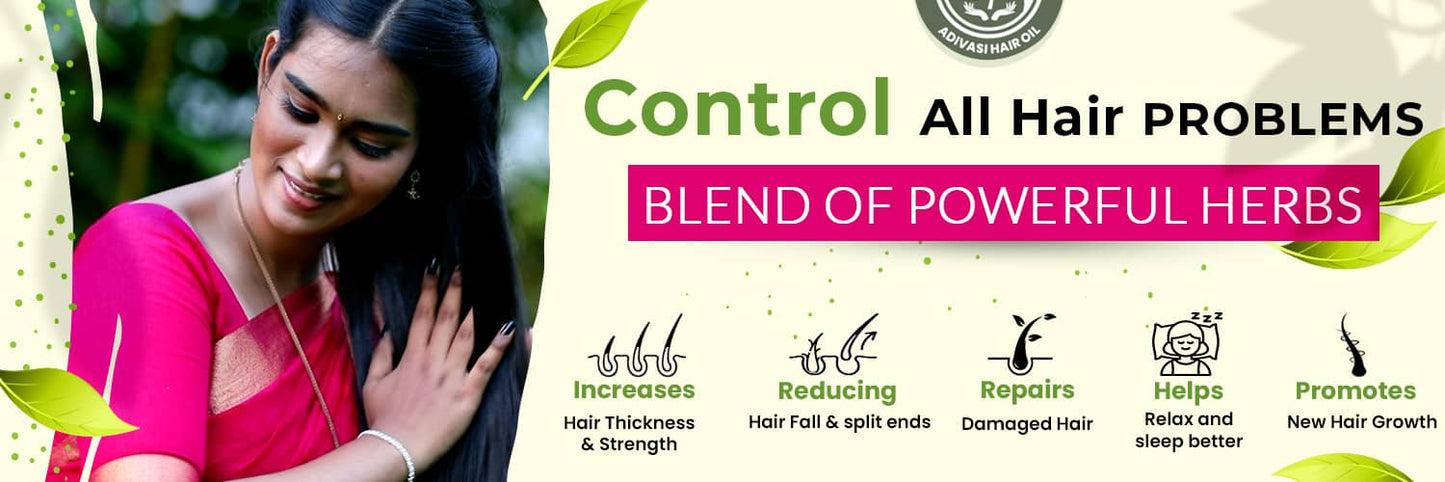 SC™ Adivasi Herbal Hair Oil